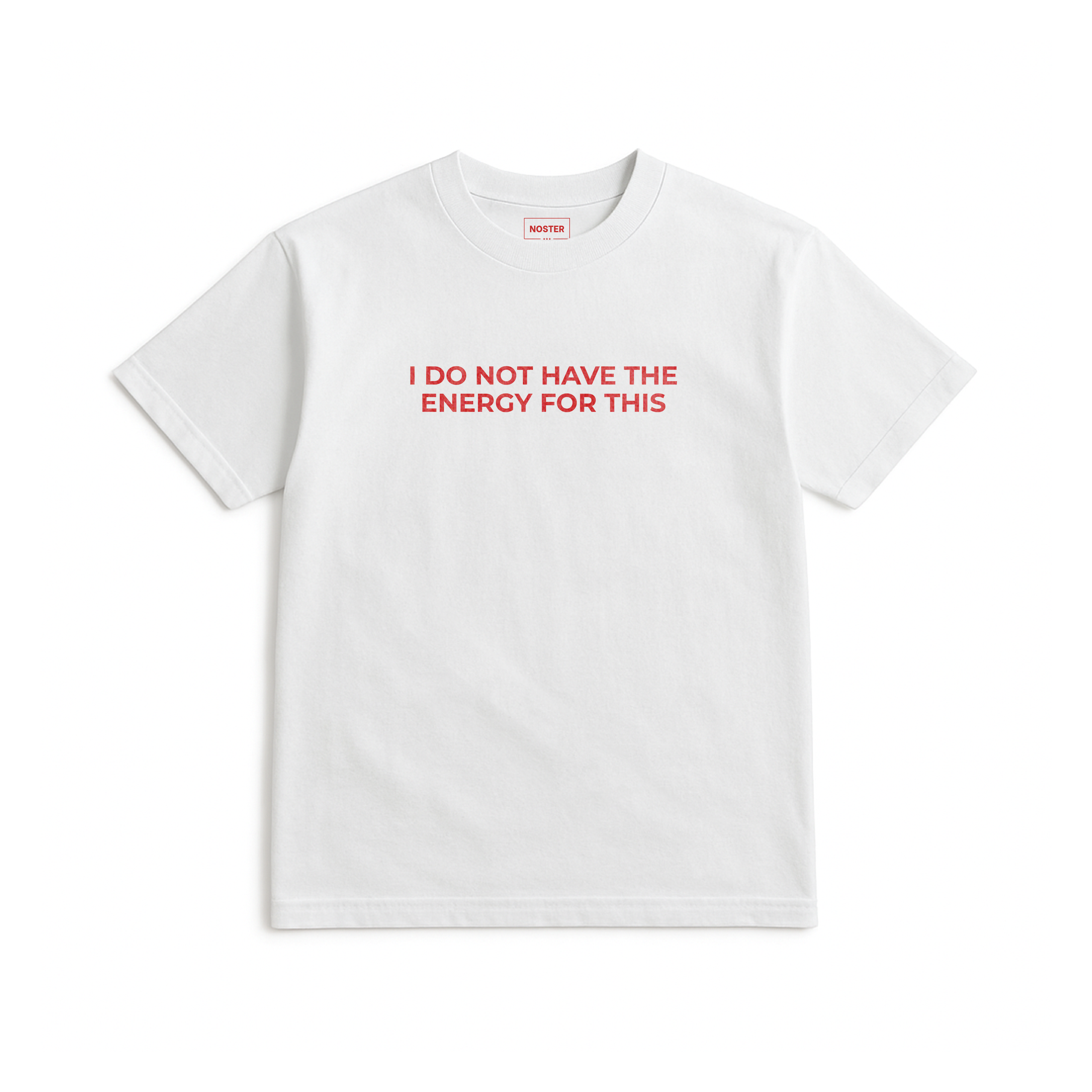 I DO NOT HAVE THE ENERGY FOR THIS